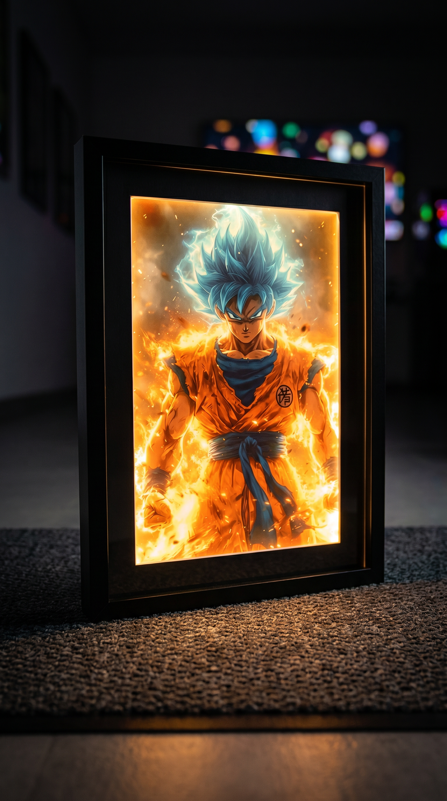 Custom DBZ Anime LED Display